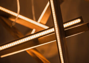 Lâmpadas de led nas áreas de uso comum